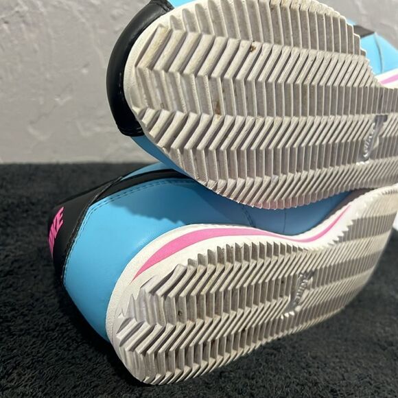 🔥🔥 NIKE CORTEZ Basic Leather “South Beach” 2018 Rare BV2527-400Men Sz 9 - EUC - Picture 11 of 14